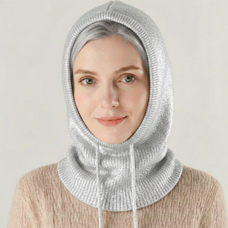 Weiche Strickmütze aus Kaschmir-Mischgewebe für den Winter und kalte Tage