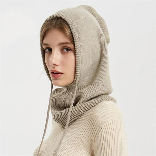 Weiche Strickmütze aus Kaschmir-Mischgewebe für den Winter und kalte Tage