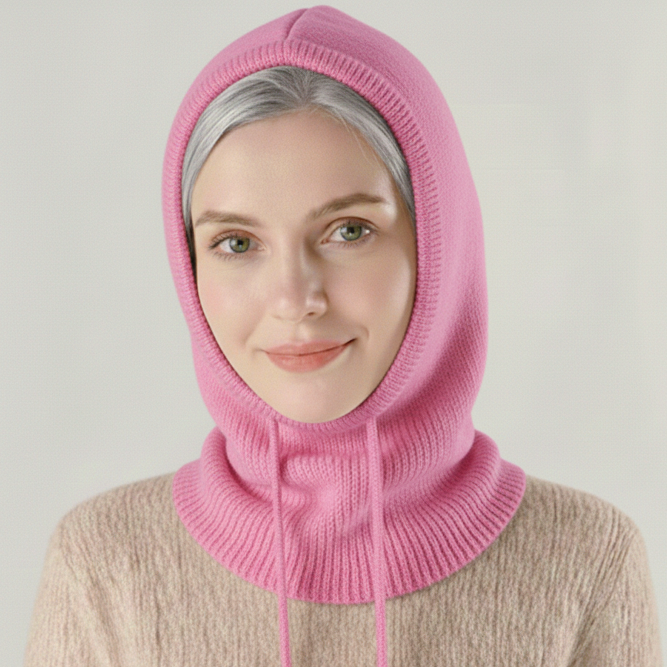 Weiche Strickmütze aus Kaschmir-Mischgewebe für den Winter und kalte Tage