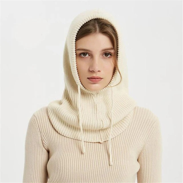 Weiche Strickmütze aus Kaschmir-Mischgewebe für den Winter und kalte Tage