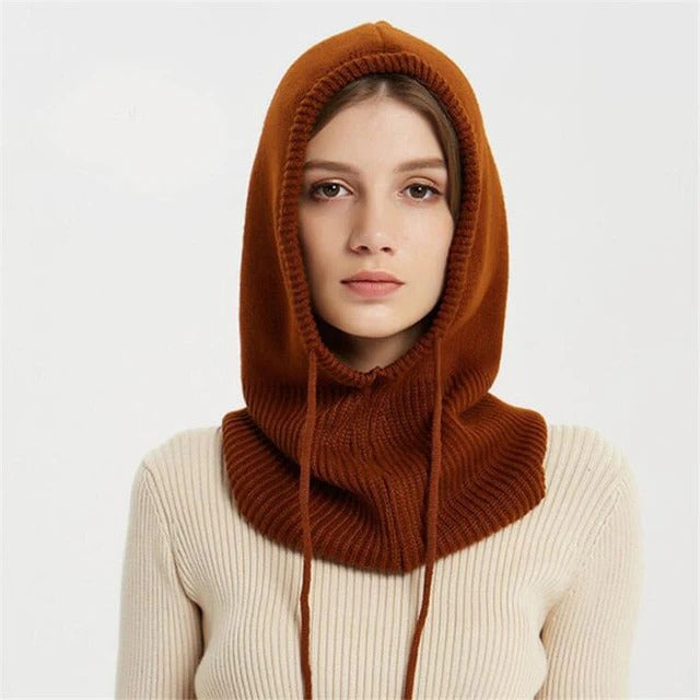 Weiche Strickmütze aus Kaschmir-Mischgewebe für den Winter und kalte Tage
