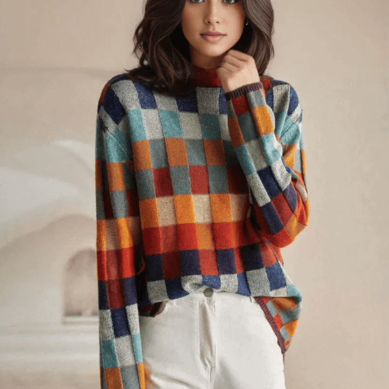 Weicher Rollkragenpullover für Damen