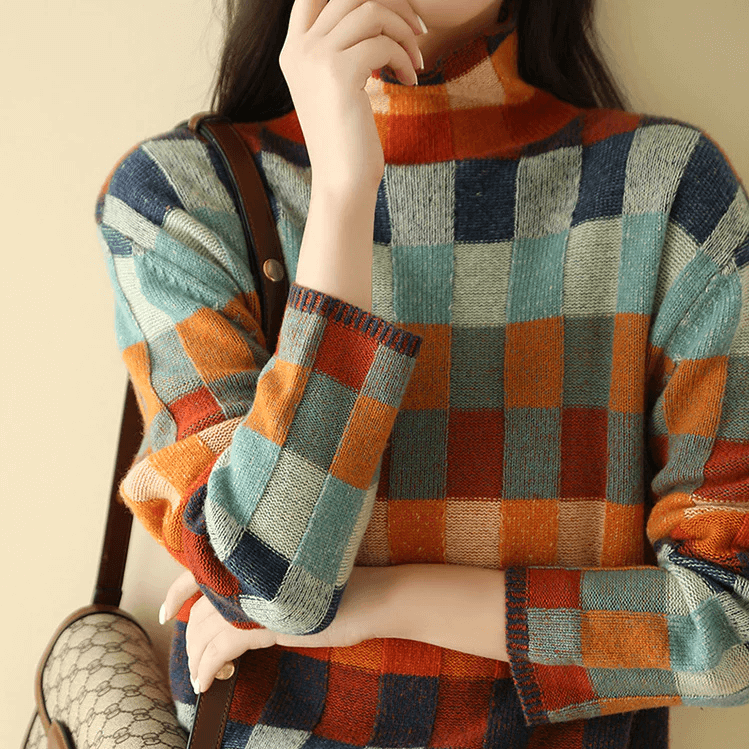Weicher Rollkragenpullover für Damen