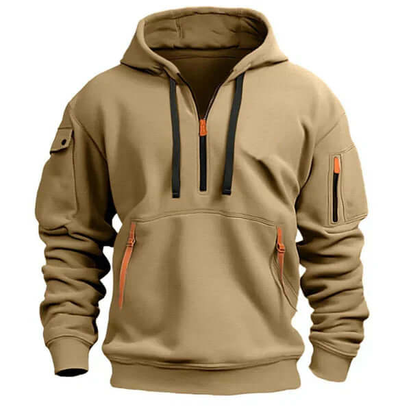 Weicher und stilvoller Struktur-Hoodie für Herren