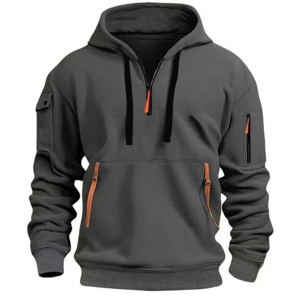 Weicher und stilvoller Struktur-Hoodie für Herren