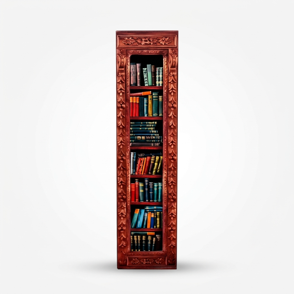 Weihnachts-Adventskalender mit Miniatur-Büchern