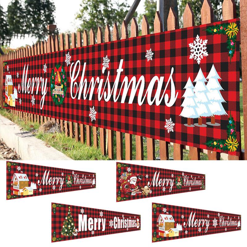 Weihnachtsbanner „Frohe Weihnachten“