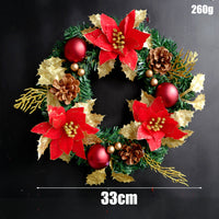 Weihnachtskranz aus PVC, verschiedene Größen