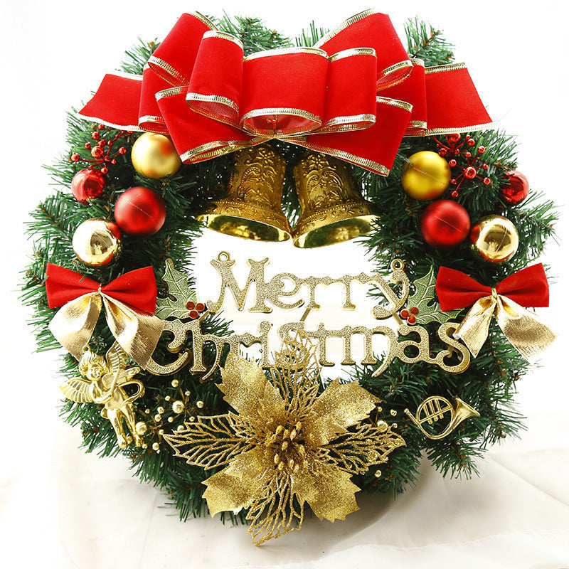 Weihnachtskranz aus PVC, verschiedene Größen