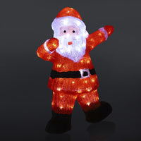 Weihnachtsmann mit LED-Beleuchtung, Höhe 55 cm