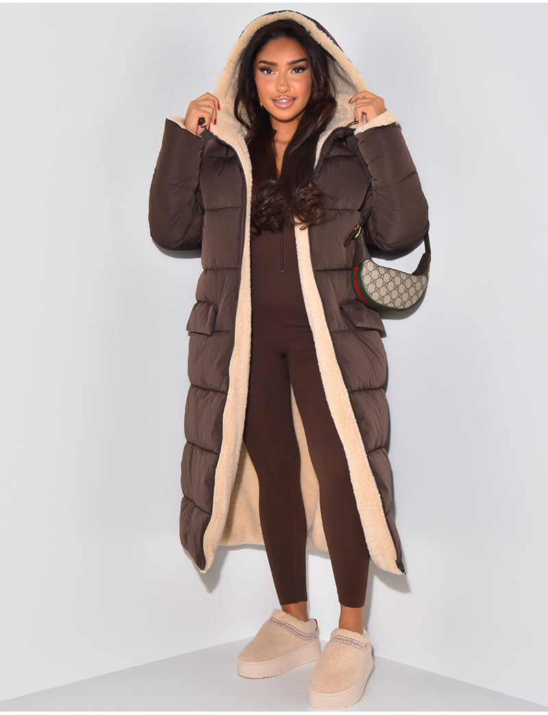 Wende-Winterjacke für Damen