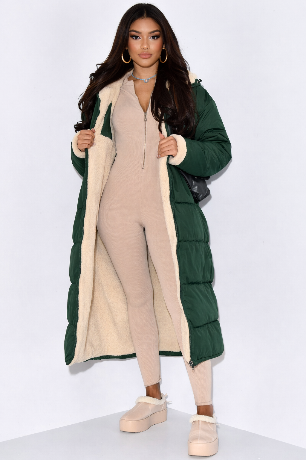 Wende-Winterjacke für Damen
