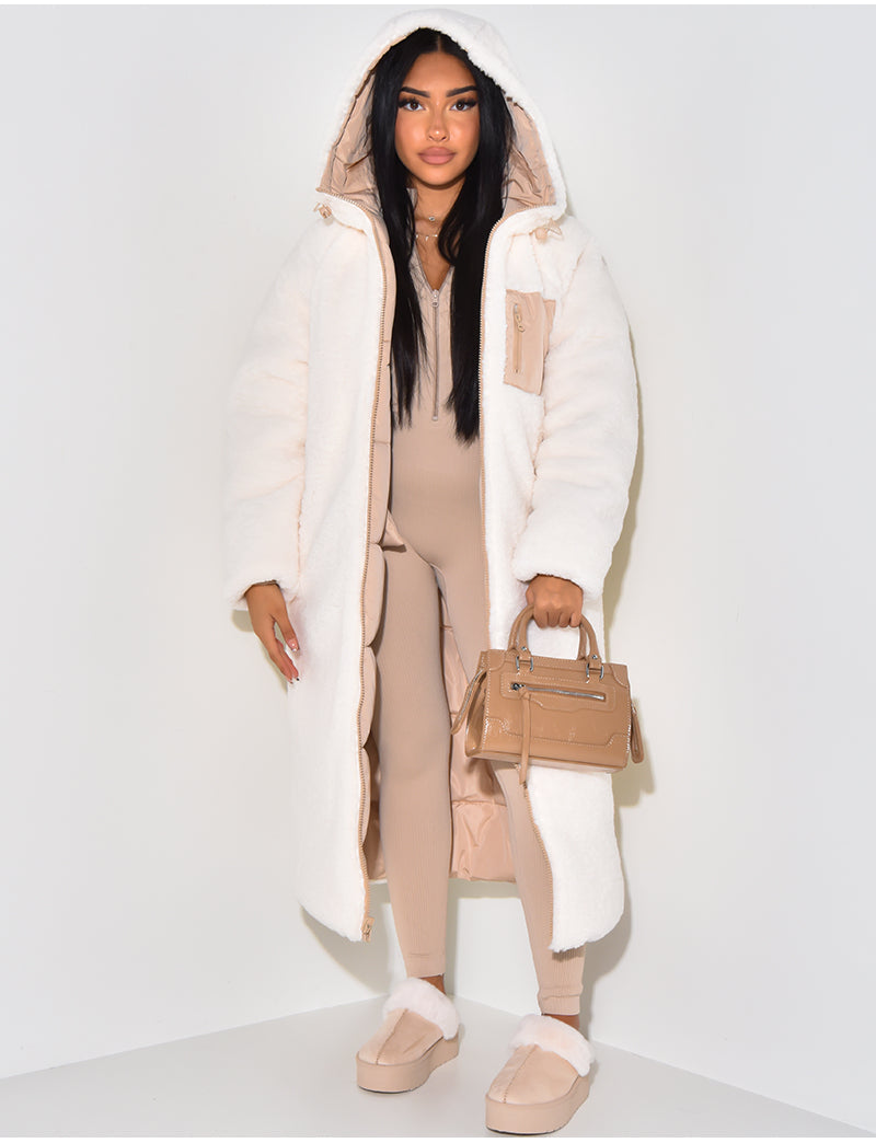 Wende-Winterjacke für Damen