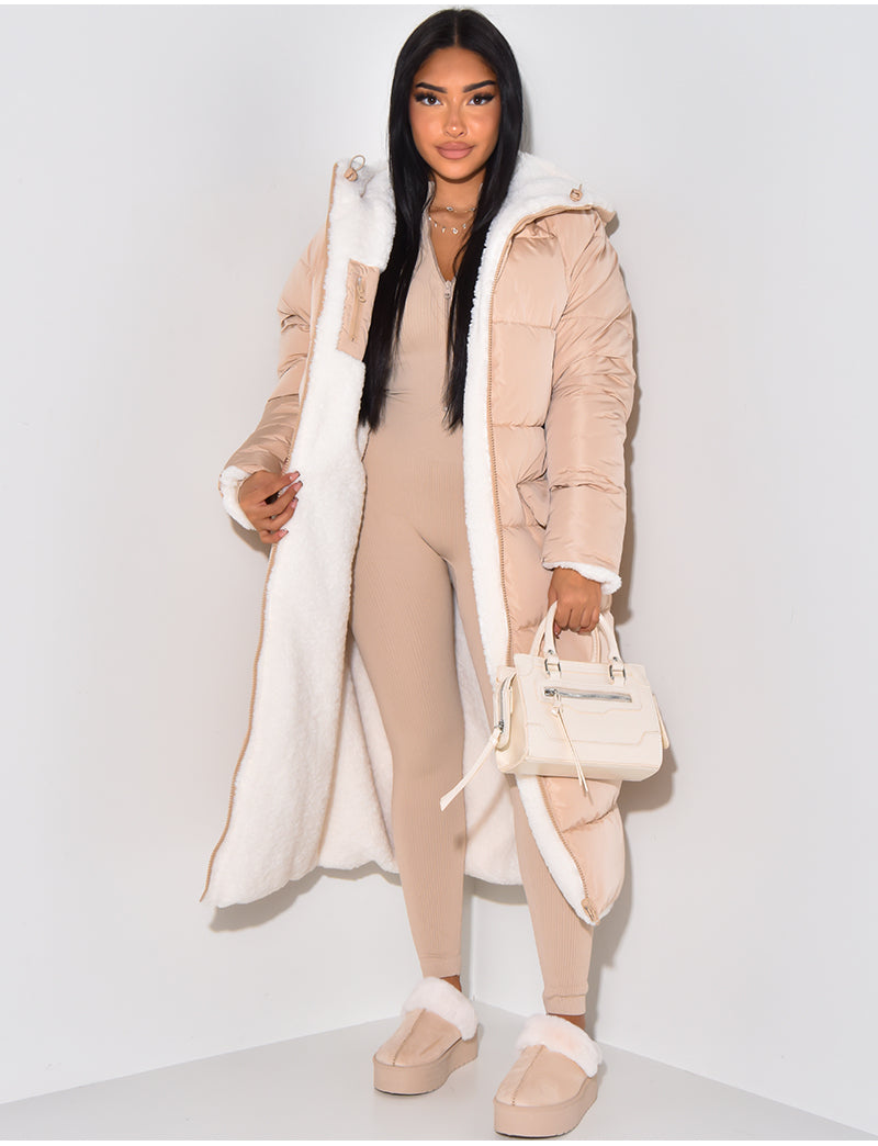 Wende-Winterjacke für Damen