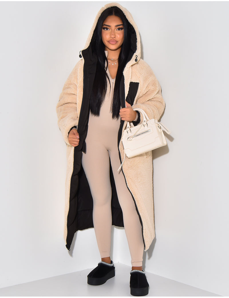Wende-Winterjacke für Damen