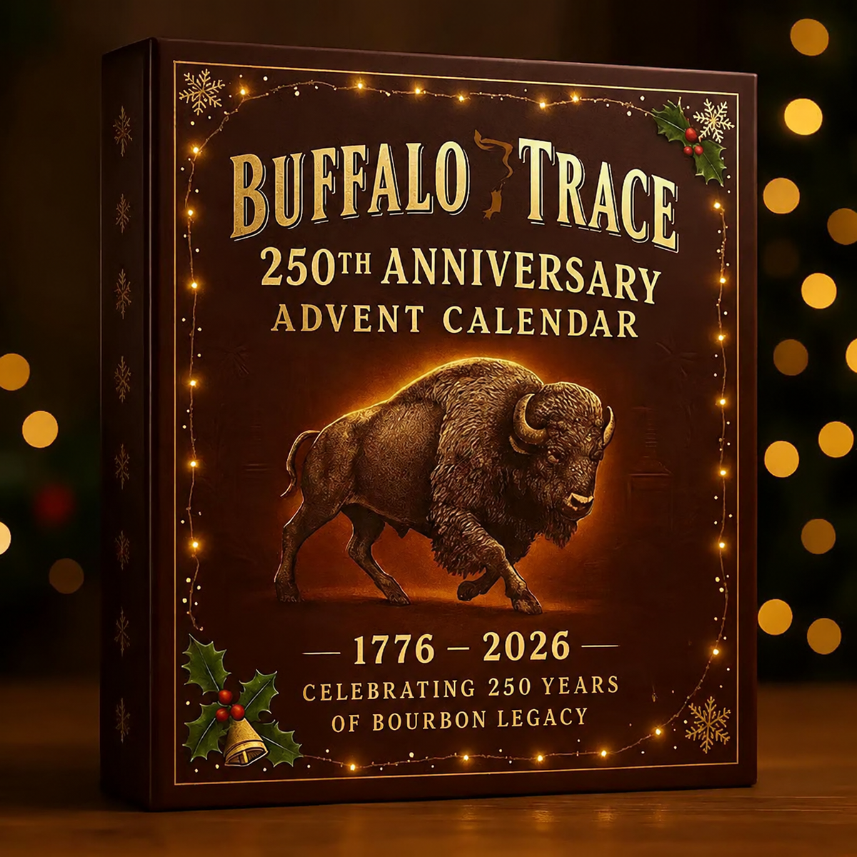 Whiskey- und Bourbon-Adventskalender zum Countdown, Geschenkanhänger