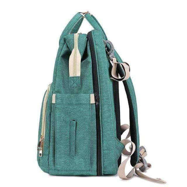 Wickelrucksack mit klappbarem Babybett – wasserdichtes Design mit mehreren Taschen