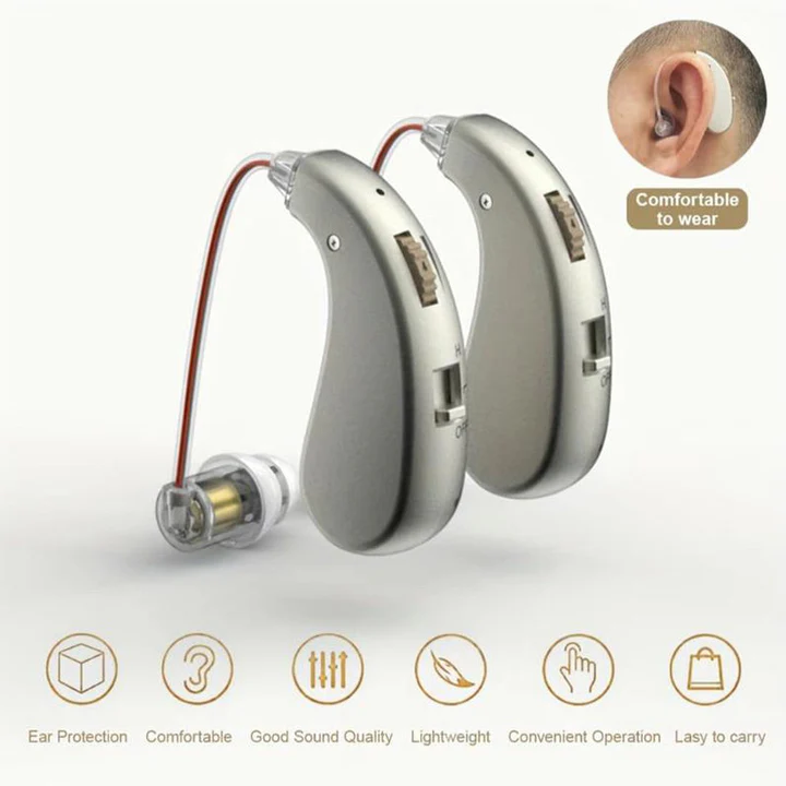 Wiederaufladbare Bluetooth-Hörhilfe