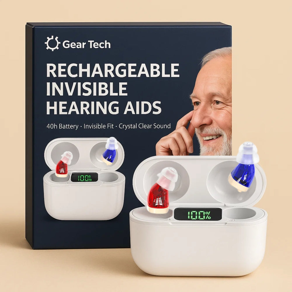 Wiederaufladbare In-Ear-Hörgeräte mit klarem Klang