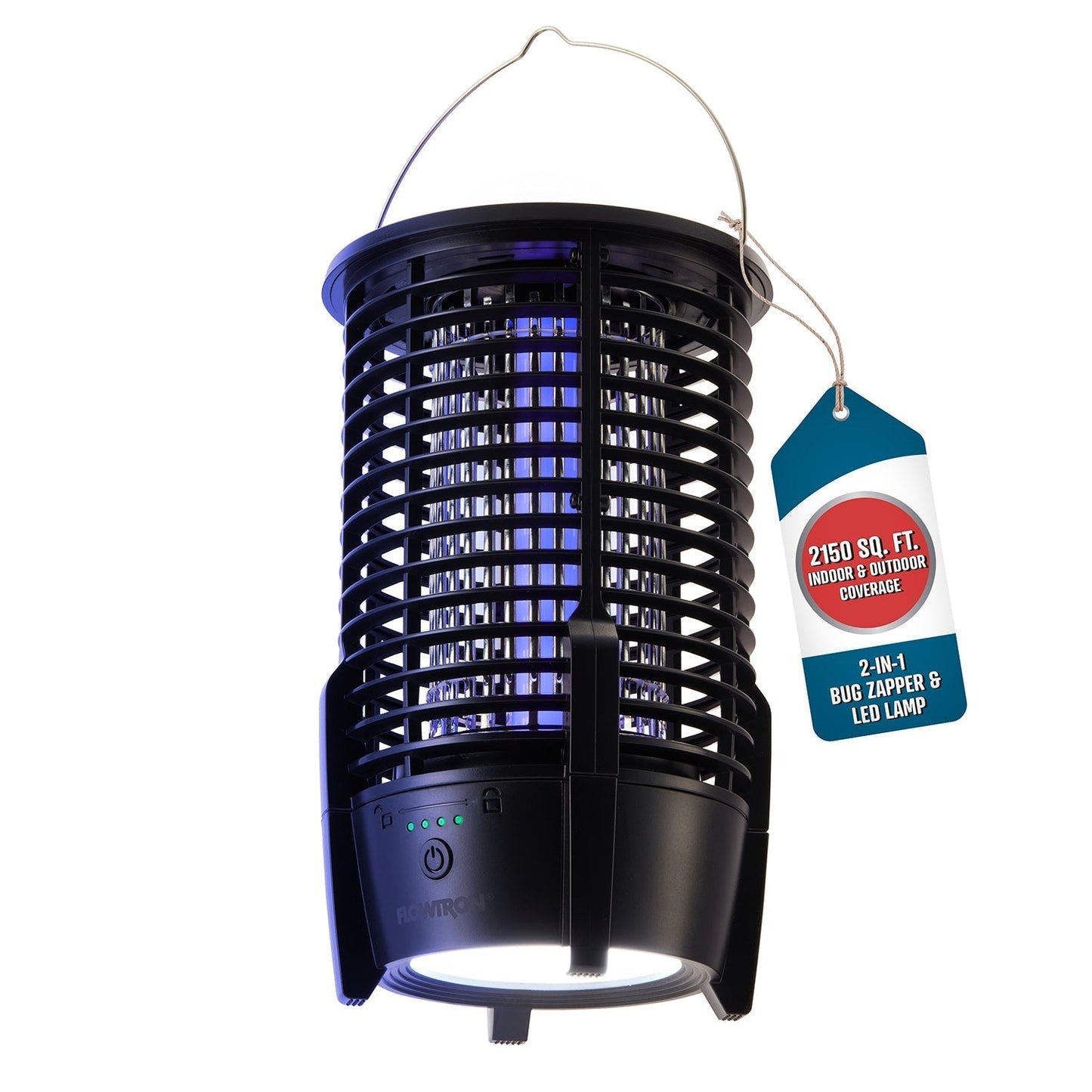 Wiederaufladbare Insektenvernichter-Lampe, 200 m² Wirkungsbereich