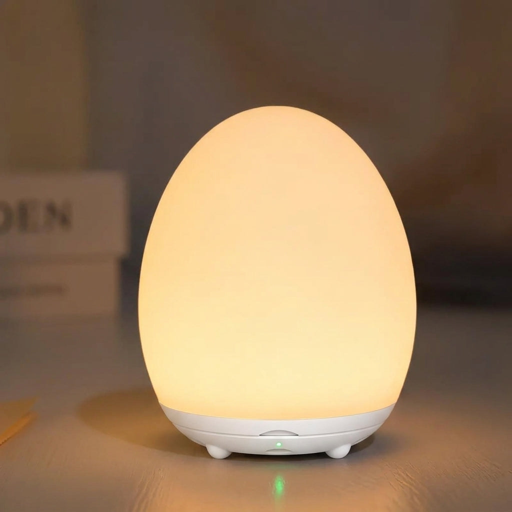 Wiederaufladbares Touch-Nachtlicht mit RGB und dimmbarer warmweißer LED-Lampe für das Babyzimmer