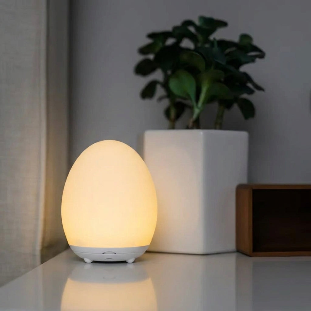 Wiederaufladbares Touch-Nachtlicht mit RGB und dimmbarer warmweißer LED-Lampe für das Babyzimmer