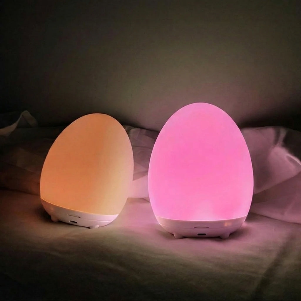 Wiederaufladbares Touch-Nachtlicht mit RGB und dimmbarer warmweißer LED-Lampe für das Babyzimmer