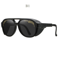 Winddichte Motorrad-Sonnenbrille UV400 im Viper-Stil