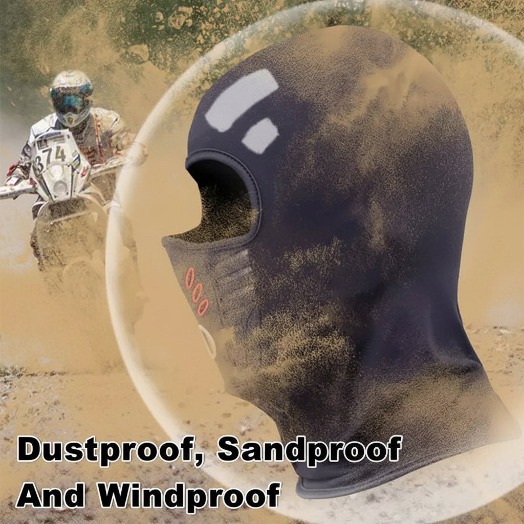 Winddichte Thermo-Gesichtsmaske mit vollständiger Abdeckung für den Winter und Outdoor-Sport