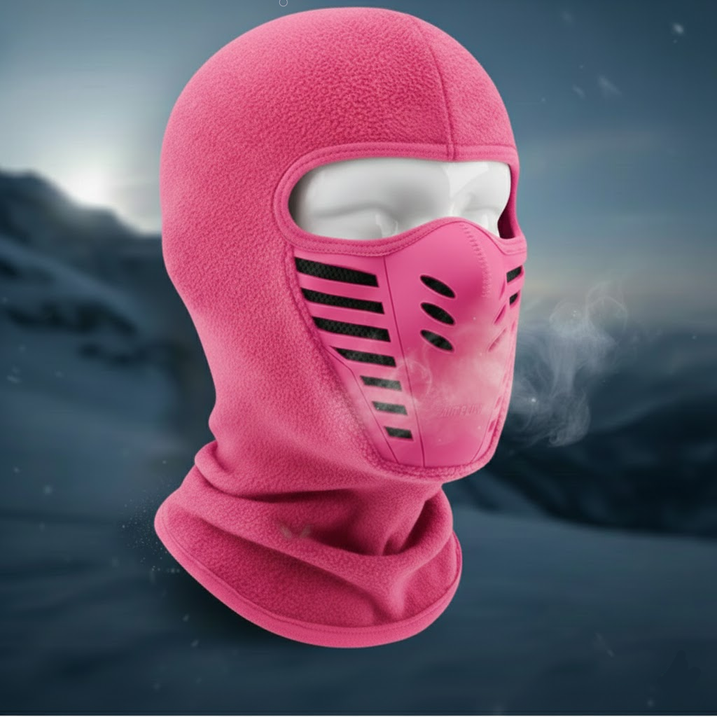 Winddichte Thermo-Gesichtsmaske mit vollständiger Abdeckung für den Winter und Outdoor-Sport