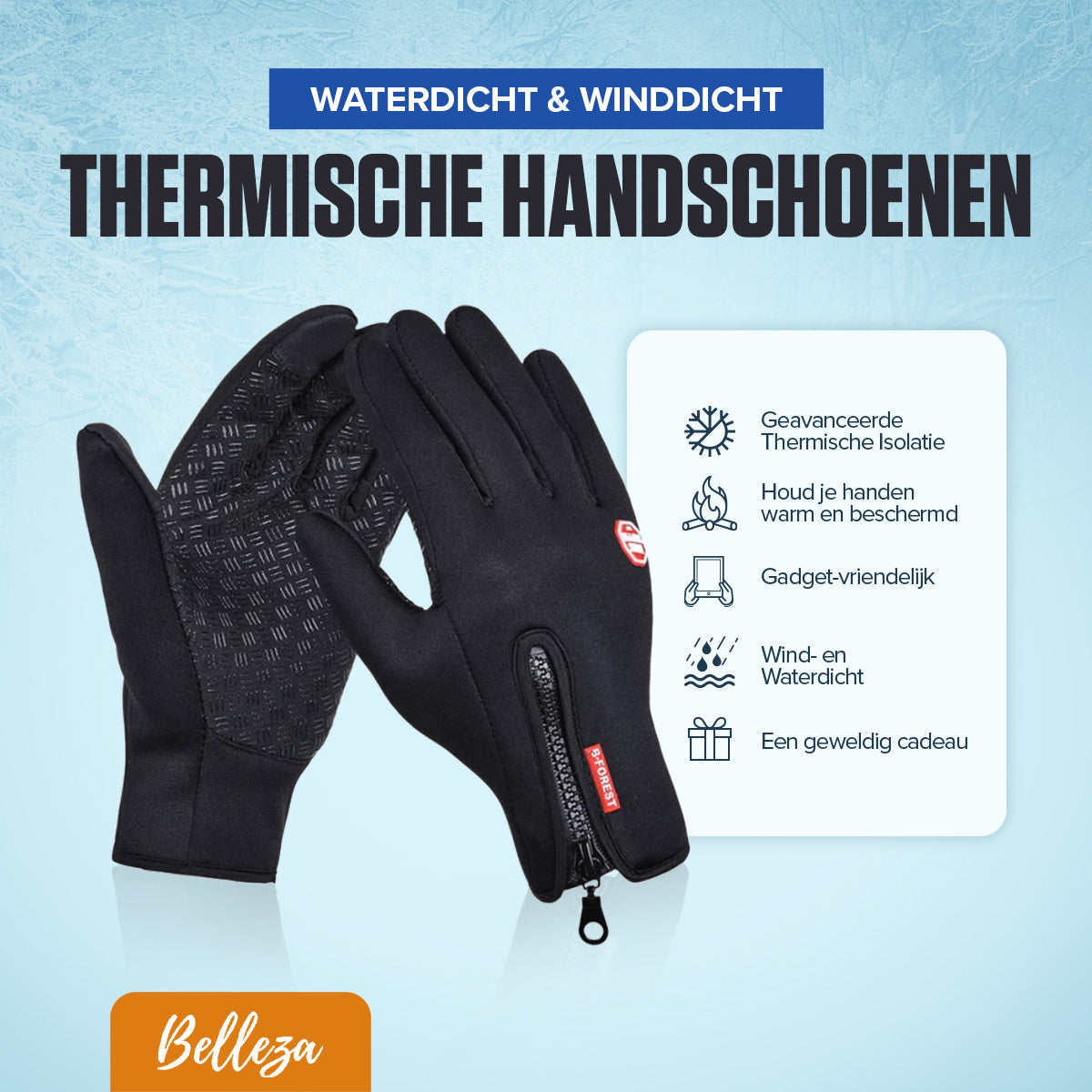 Winddichte Thermohandschuhe