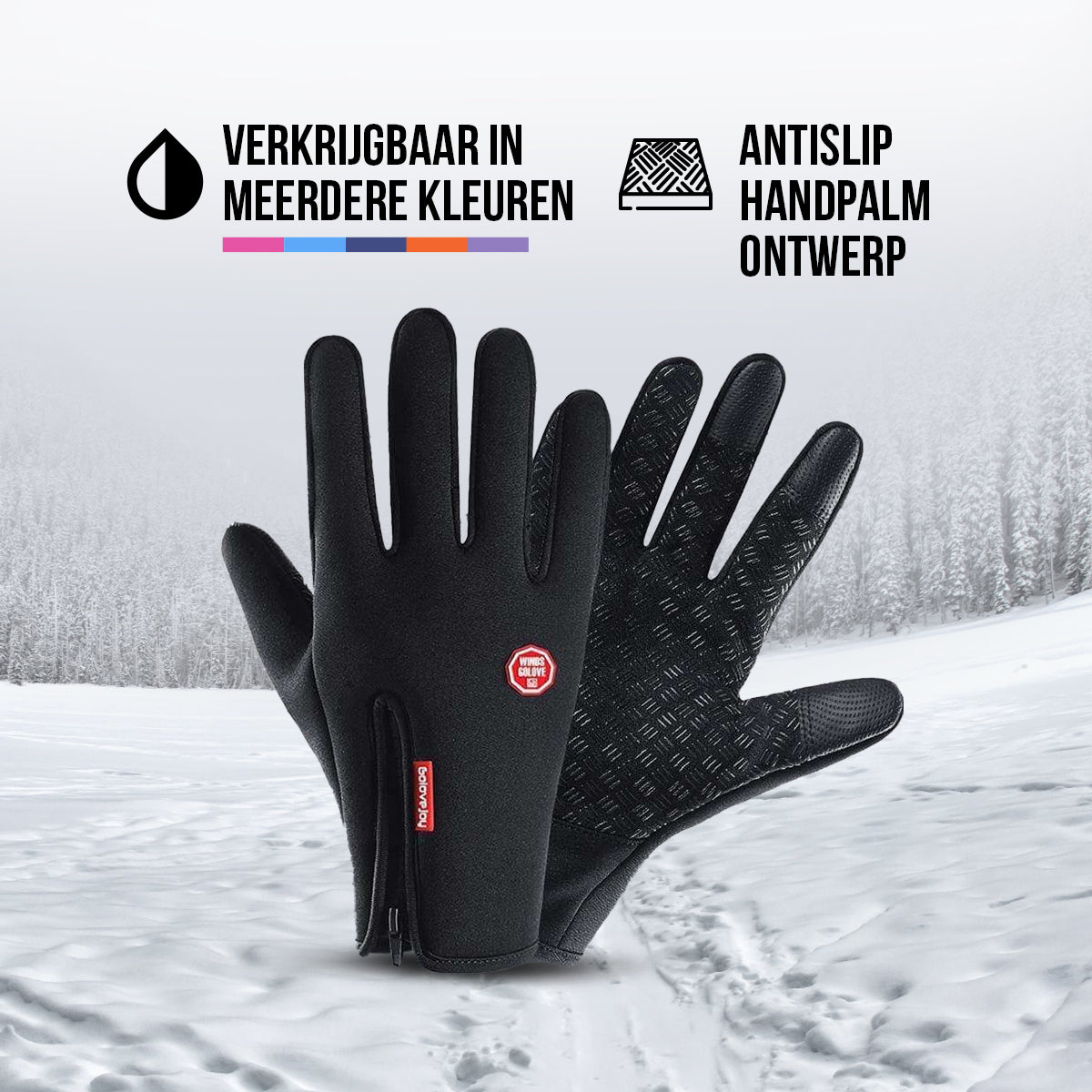 Winddichte Thermohandschuhe