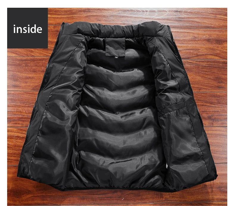 Winterbereite Weste in Plus Size