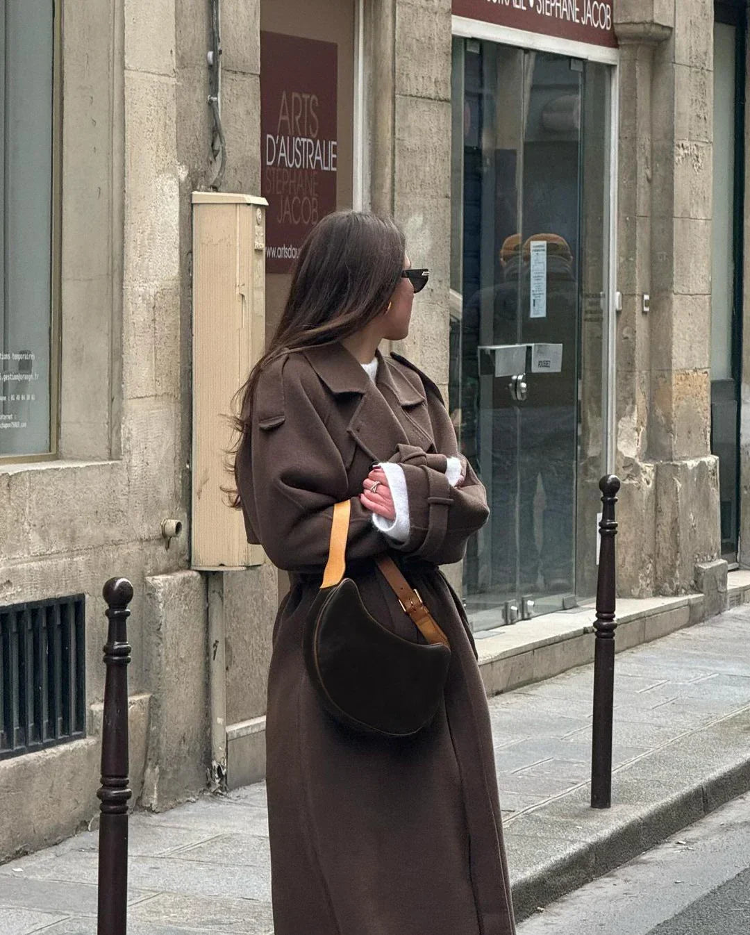 Zweireihiger Damen-Trenchcoat