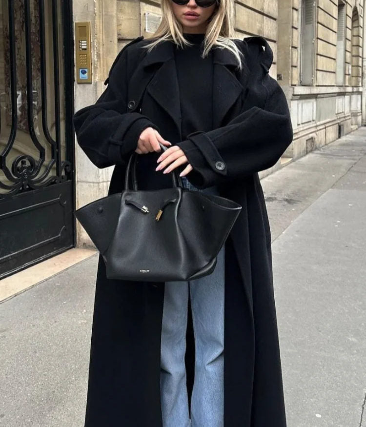 Zweireihiger Damen-Trenchcoat