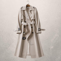 Zweireihiger Trenchcoat für Damen