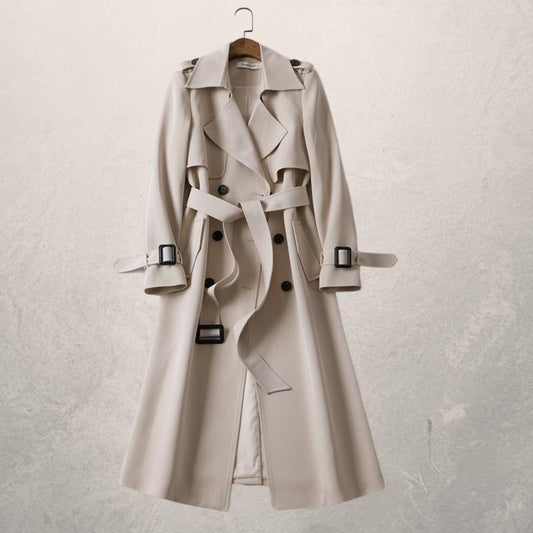 Zweireihiger Trenchcoat für Damen