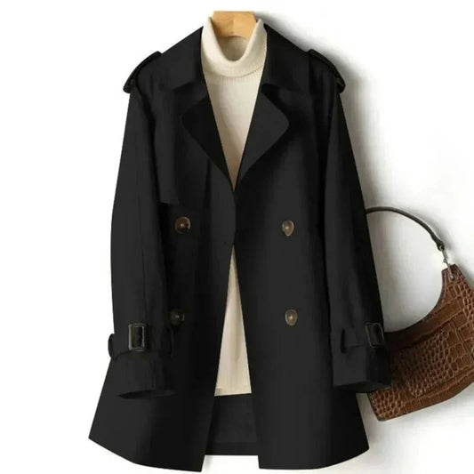 Zweireihiger Trenchcoat für Damen