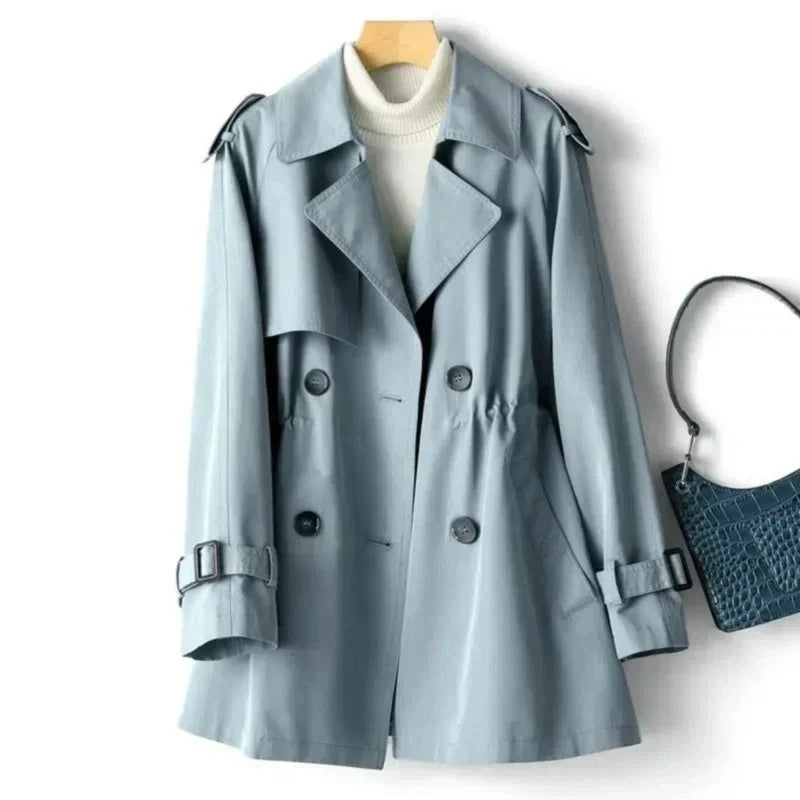 Zweireihiger Trenchcoat für Damen