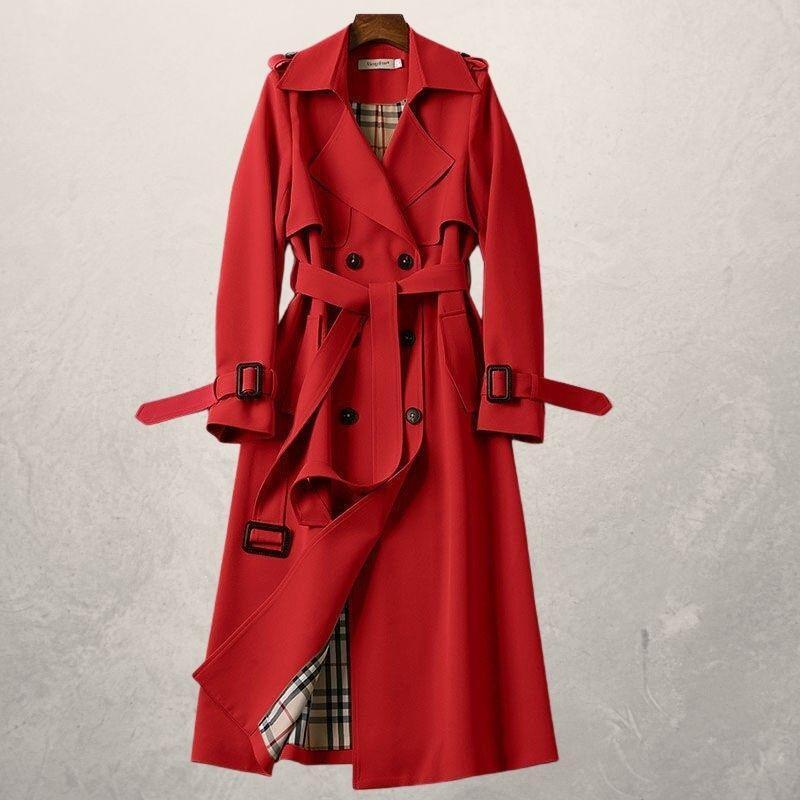 Zweireihiger Trenchcoat für Damen