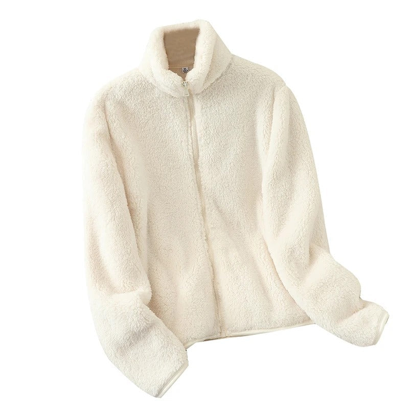 Zweiseitige Fleecejacke für Damen