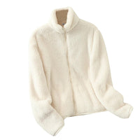 Zweiseitige Fleecejacke für Damen