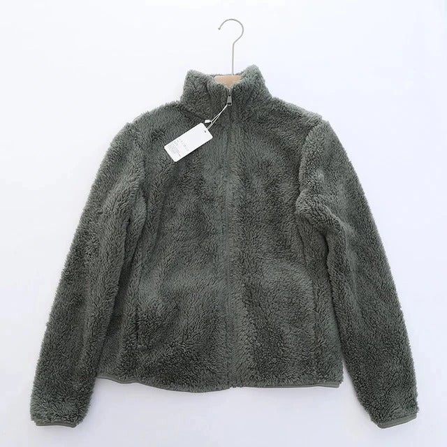 Zweiseitige Fleecejacke für Damen