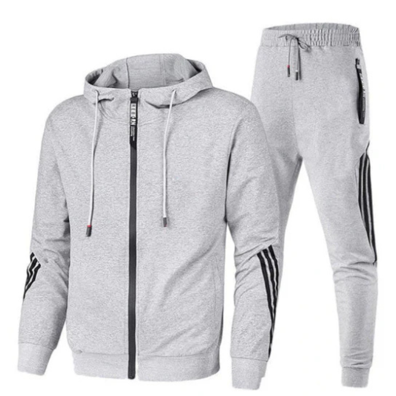 Zweiteiliger Herren-Trainingsanzug – sportlich und stilvoll