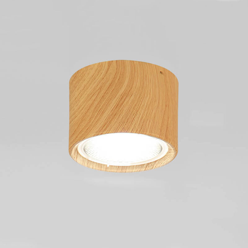 Zylindrischer LED-Deckenstrahler im verstellbaren Spotlight-Design