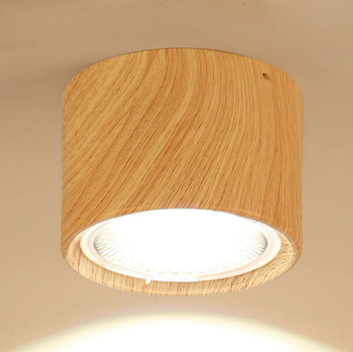 Zylindrischer LED-Deckenstrahler im verstellbaren Spotlight-Design